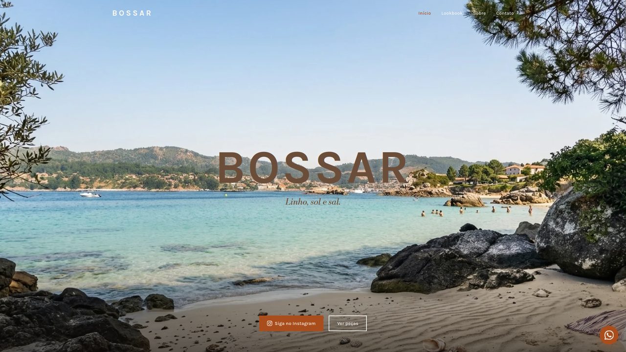 Preview do site BOSSAR